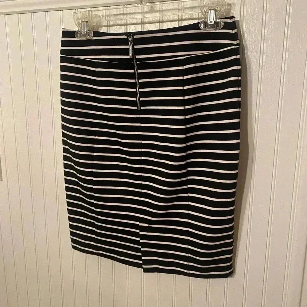 Michael Kors striped pencil skirt